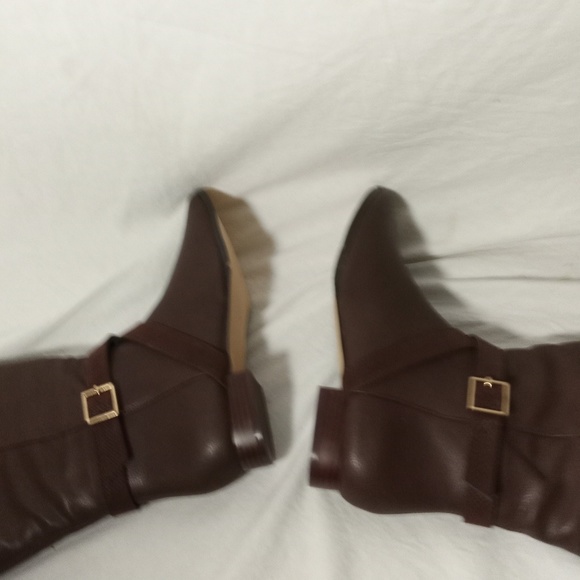 Calf Boots size 9 Zipper and Buckle - Picture 3 of 8